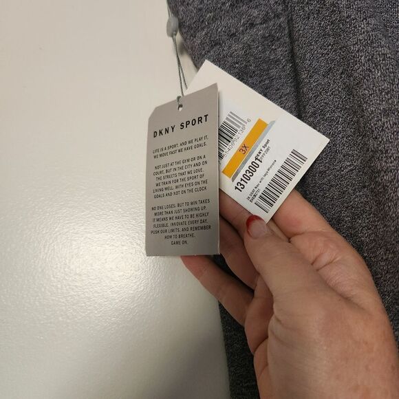 DKNY Sport Womens Logo High Rise Jogger Pants Size 3X - Picture 9 of 9